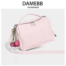 DAMEBB Travesseiro Bolsa 2026 Novo Estilo Nicho Design Bolsa High-End Messenger Bag Casual Commuter Underarm Bag