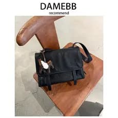Damebb moda Retro bolsa de ombro Casual All-Match saco do mensageiro Diagonal mochila grande capacidade sacola