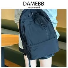 DAMEBB japonês Oxford pano à prova dwaterproof água mochila feminina 2025 novo estilo All-Match moda saco de viagem saco