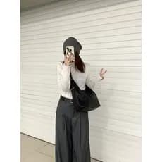 DAMEBB Bolsa Feminina Primavera Verão Novo Estilo Bolsa Mensageiro de Grande Capacidade Couro Macio Casual All-Match Bol