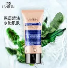 Lanting Gel de Limpeza Esfoliante Gel Facial de Limpeza Feminino Masculino