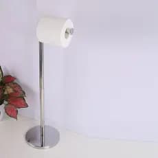 Suporte Para Papel Higiênico Tipo Piso Rolo De