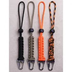 Fivela de aço inoxidável faca cordão Multi-Purpose tático cordão guarda-chuva corda trançada mão-malha vara de pesca Mi