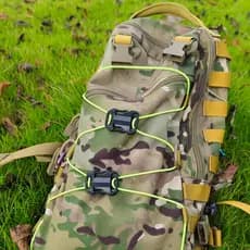 3m mochila modificada saco de montanhismo corda elástica fivela mochila modificado reflexivo corda elástica expansão cor