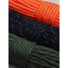 Corda de guarda-chuva externa de 4 mm de alta qualidade Corda de guarda-chuva de Nylon luminosa reflexiva Corda de guard