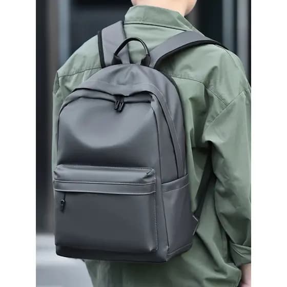 Homens de negócios de volta Casual na moda saco de grande capacidade mochila estudantes universitários do ensino médio m