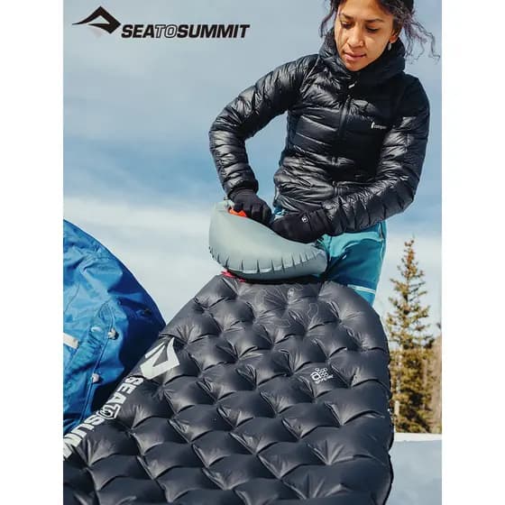 Seatosummit 5cm almofada de ar leve única camada Airbag almofada de dormir almofada inflável acampamento primavera verão