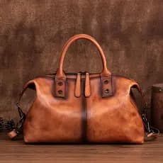 Nicho bolsa Tote de couro genuíno, grande capacidade, primeira camada, simples, grande, retrô, mensageiro, bolsa feminin