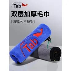 Toalha de pesca com aba, isca antiaderente, toalha de mão dedicada, suprimentos de pesca, fivela, equipamento de isca, D
