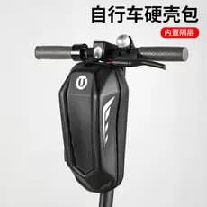 Saco de cabeça de bicicleta dobrável Scooter elétrico saco grande capacidade primeiro ciclismo frente casca dura primeir
