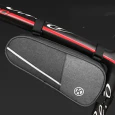 Bolsa de selim de bicicleta, tubo superior de montanha, feixe frontal, grande capacidade, feixe cruzado, triângulo, aces