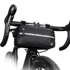 Rhino bolsa frontal de bicicleta multifuncional, bolsa para guidão, feixe cruzado, bolsa triangular, bolsa Crossbody, ci