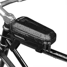 Bolsa dura para bicicleta, bolsa para Mountain Bike, feixe frontal, tubo superior, à prova d'água, equipamento de ciclis