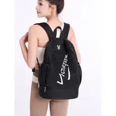 Separação seca e molhada Fitness natação esportes mochila feminina leve à prova dwaterproof água seco molhado separação