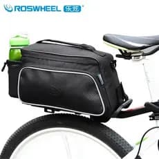 R ROSWHEEL ROSWHEEL Lexuan Bicicleta Ciclismo Bolsa Equipamento Mountain Bike Assento Traseiro Bolsa Prateleira Bolsa Ba