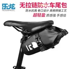 R ROSWHEEL/Lexuan Bolsa de cauda de bicicleta Bolsa de selim à prova d'água completa Bolsa de almofada de assento de bic