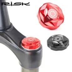 RISK Mountain Bike amortecedor garfo dianteiro capa de ombro liga alumínio câmara ar capa controle ombro garfo ar Anti