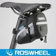 R ROSWHEEL Lexuan Bolsa traseira de bicicleta Bolsa de assento traseiro Bolsa de almofada de assento de Mountain Bike Bo