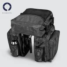 Lexuan novo estilo Mountain Bike Piggy-up saco prateleira traseira grande capacidade à prova dwaterproof água de longa d