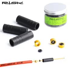 RISK tampa do tubo de linha de bicicleta, Mountain Bike, Universal, plástico, mudança de marcha, tubo de linha de freio,