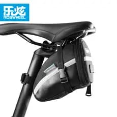 Lexuan bolsa traseira de bicicleta, bolsa de selim para Mountain Bike, bolsa de tubo de assento de grande capacidade, fr