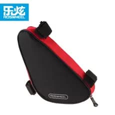 Lexuan bolsa triangular para bicicleta, bolsa de ferramentas para feixe, tubo superior, bolsa para selim de carro, bolsa