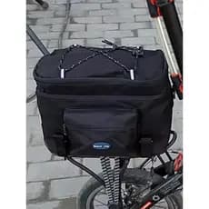 Saco de coleta traseira da bicicleta saco de quadro traseiro Mountain bike estrada saco de assento traseiro prateleira s