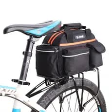 Dobrável saco de quadro traseiro da bicicleta Mountain Bike pacote traseiro ciclismo à prova dwaterproof água camelo sac