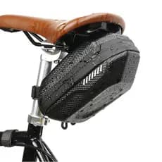 Saco de bicicleta casca dura à prova dwaterproof água traseira cauda saco Mountain Bike grande capacidade casca dura sel