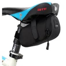 Bolsa traseira de bicicleta, bolsa de almofada para assento de Mountain bike, bolsa dobrável para assento de bicicleta,