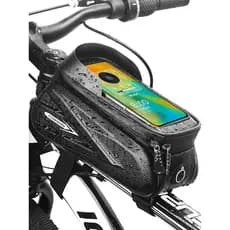 Grande capacidade casca dura saco de bicicleta feixe dianteiro saco superior tubo cabeça saco do telefone móvel Mountain