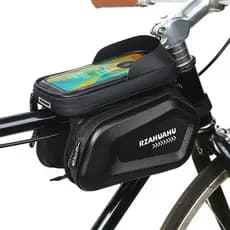 Saco de feixe dianteiro da bicicleta Mountain Bike saco de armazenamento do telefone móvel saco dianteiro à prova dwater