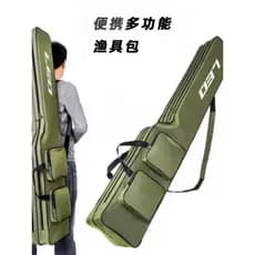 Bolsa de armazenamento de pesca Bolsa de vara de pesca Bolsa de vara de dupla camada em forma de faca de equipamen