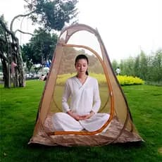 Salão budista meditação meditação meditação anti-Mosquito meditação gaze tenda ao ar livre estaca Yoga galpão anti-pássa