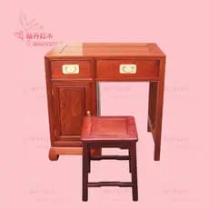 Mesa de jacarandá birmanês grande fruta vermelho sândalo cadeira de mesa de escrita conjunto de duas peças móveis de mog