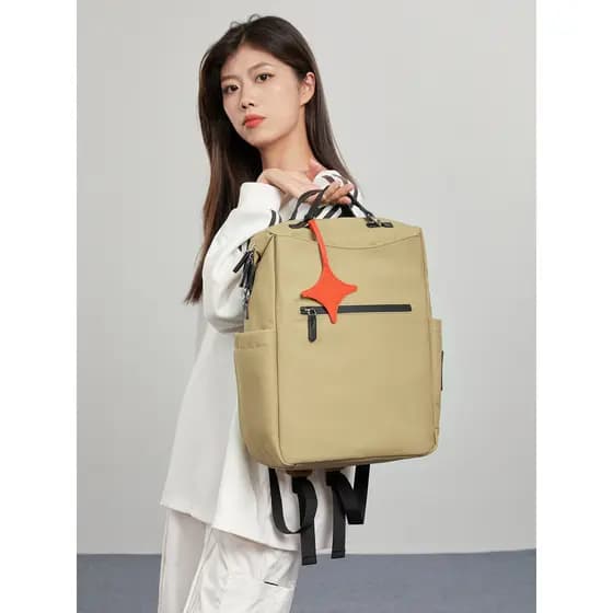 Mochila feminina trabalho de negócios Commuter computador mochila à prova dwaterproof água estilo feminino 2026 novo est