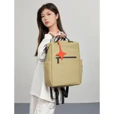 Mochila feminina trabalho de negócios Commuter computador mochila à prova dwaterproof água estilo feminino 2026 novo est