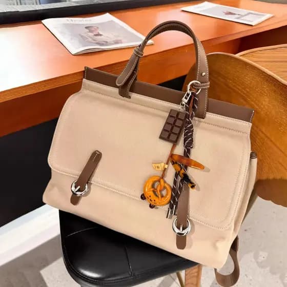 Mochila feminina 2026 novo estilo grande capacidade mochila de viagem senhoras sacola estudante universitário Commuter c