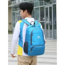 Grande capacidade saco de montanhismo esportes ao ar livre mochila Ultra-leve dobrável moda lazer saco de escola portáti
