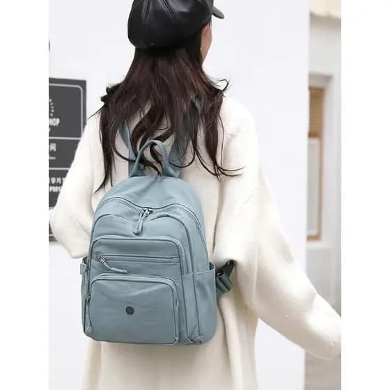 Mochila Casual feminina novo estilo de grande capacidade estudante mochila moda All-Match mochila leve coreano mochila d