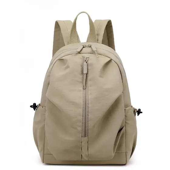 Moda Casual mochila feminina leve All-Match senhoras mochila simples Ultra-leve Commuter viagem pequena mochila