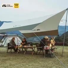 Mu Gaodi dossel barraca ao ar livre toldo protetor solar pérgula acampamento à prova dwaterproof água Oversized revestid