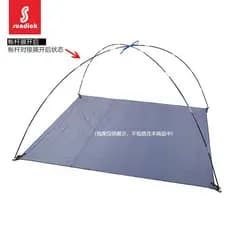 Acessórios para barraca ao ar livre, barraca dupla, poste de vidro, barraca automática, fibra de vidro, saco de pano