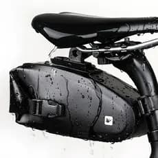 Rhinowalk rinoceronte bolsa traseira de bicicleta totalmente à prova d'água, fivela de liberação rápida, bolsa de selim,