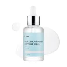 IUNIK Beta-Glucan Power Moisture Serum – Sérum Vegano com Beta-Glucano e 7 Tipos de Peptídeos para Hidratação Profunda,