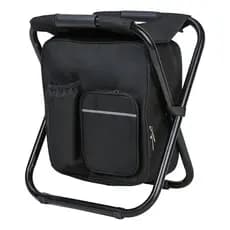 Cadeira Mochila Térmica Dobrável 2 em 1 para Pesca Camping