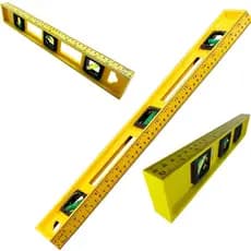 Nível De Mão 3 Bolhas 50cm Régua Profissional