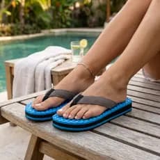Sandalia Ortopédica Chinelo Massageador Para Esporão e Facite Plantar Original Top Direto da Fábrica