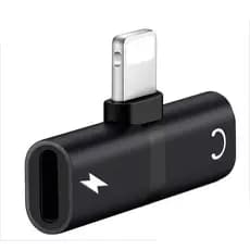 Adaptador Lightning p/ iPhone: Carregador + Fone para iPhone (14, 13, 12, 11, X, 8, 7) IOS