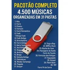Pen driive 4.500 atualizado